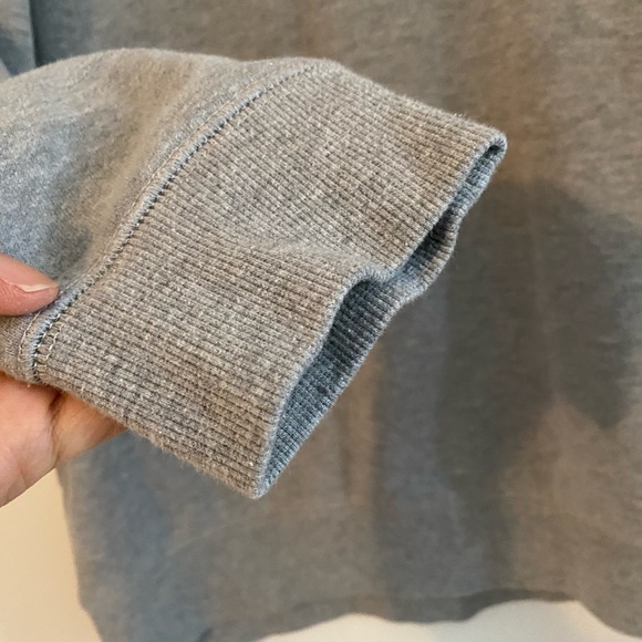 Champion Girls Crewneck Grey Sweatshirt - Picture 3 of 9